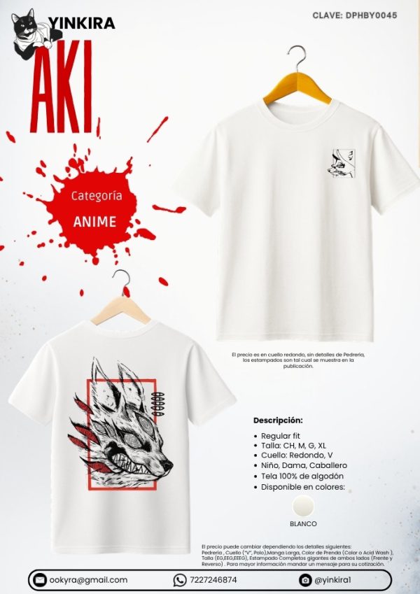 Playera Aki - Yinkira