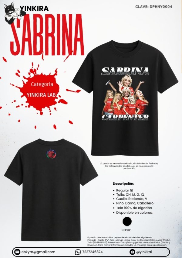 Playera Sabrina - Yinkira