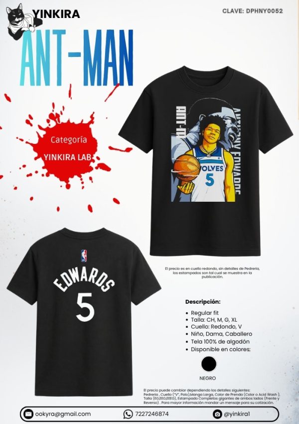 Playera Ant-Man - Yinkira