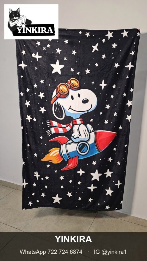 Cobija Snoopy Cohete - Yinkira