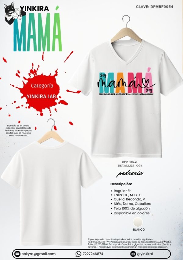 Playera Mamá - Yinkira