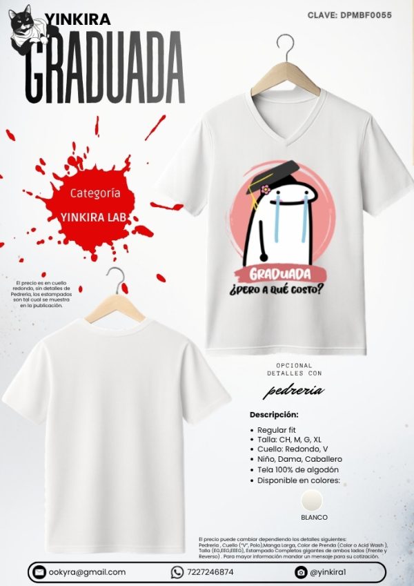 Playera Graduada - Yinkira