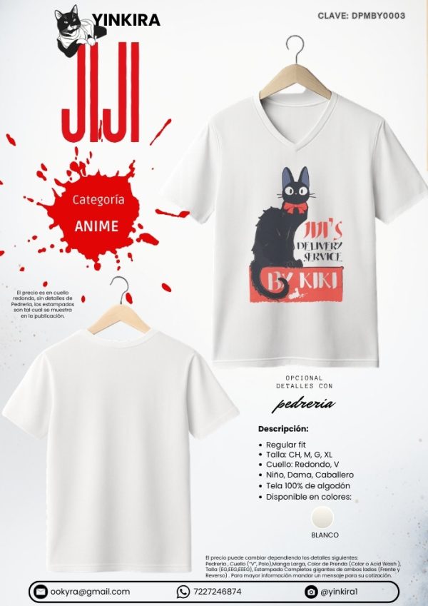 Playera Jiji - Yinkira