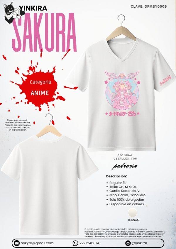 Playera Sakura II - Yinkira