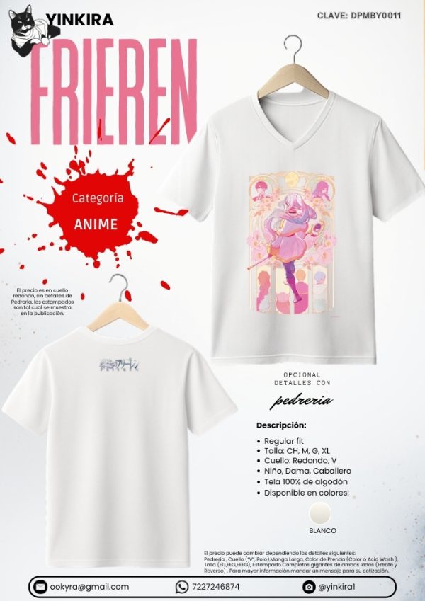 Playera Frieren - Yinkira