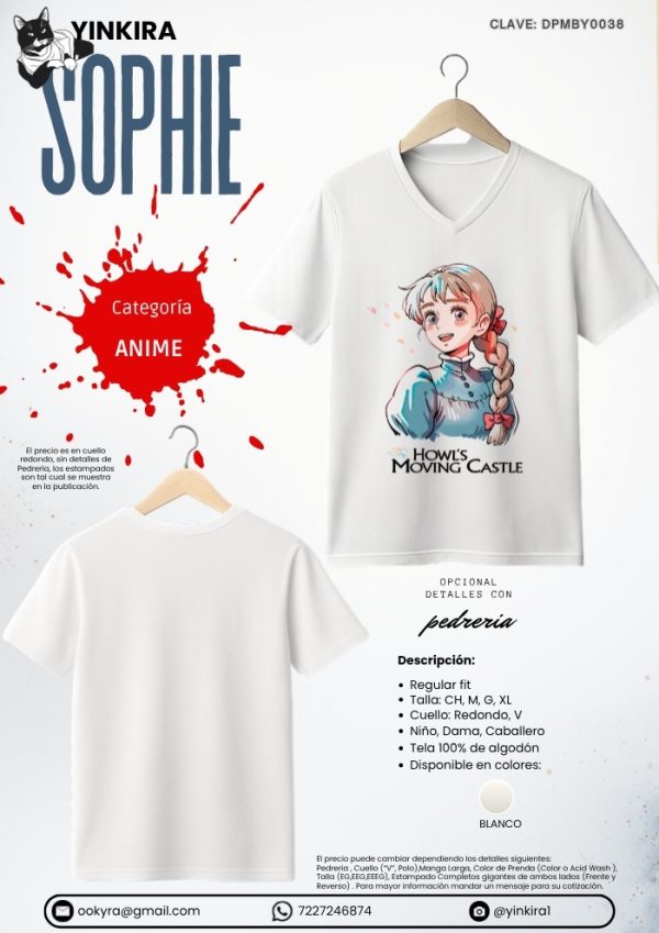 Playera Sophie - Yinkira
