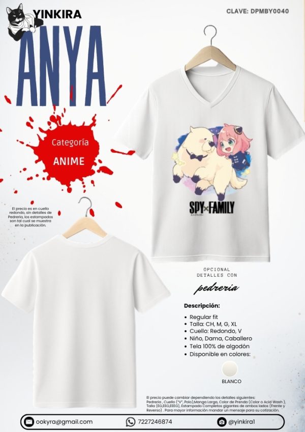 Playera Anya - Yinkira