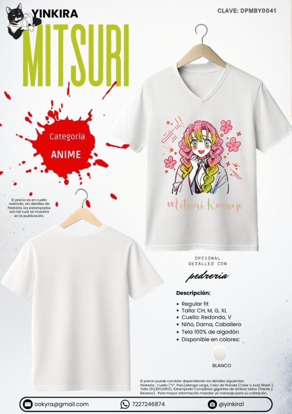 Playera Mitsuri - Yinkira