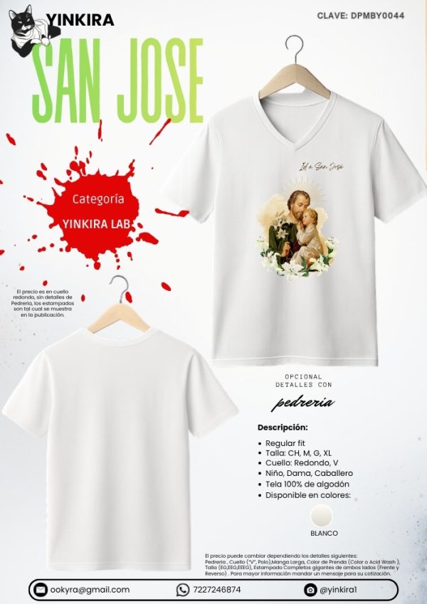 Playera San José - Yinkira