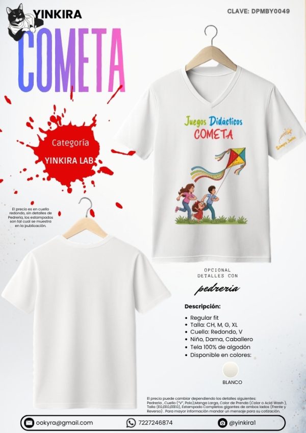 Playera Cometa - Yinkira