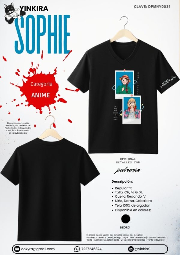 Playera Sophie II - Yinkira