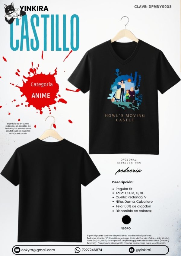 Playera Castillo - Yinkira