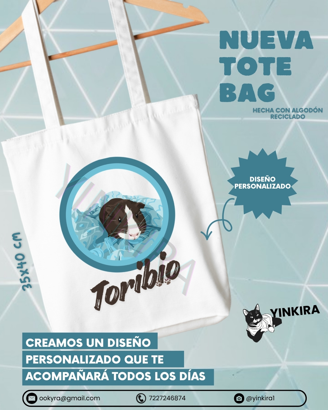Tote bag personalizada Toribio