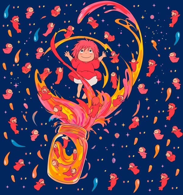 Version final de la ilustracion con los tonos corregidos a peticion de la clienta