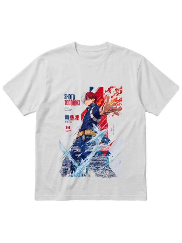 Playera Shoto Todoroki - Yinkira