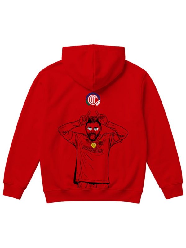 Sudadera A. VEGA RED - Yinkira