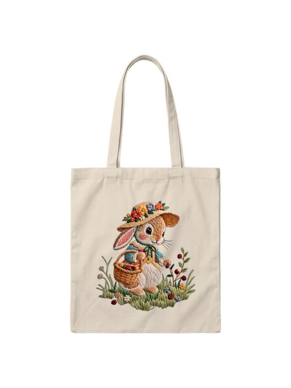 Tote bag Conejo Bordado - Yinkira
